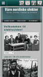 Mobile Screenshot of nordiskslekt.com